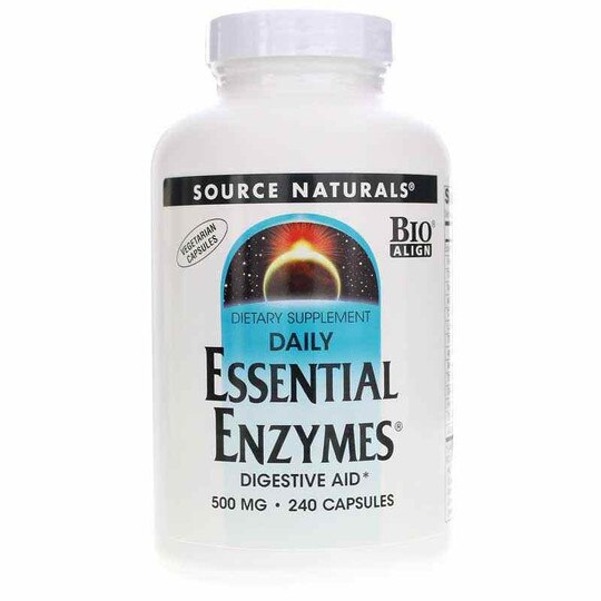Essential Enzymes 500 Mg Vegetarian, SNN